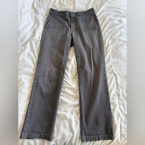 Dickies Men's Charcoal Chinos